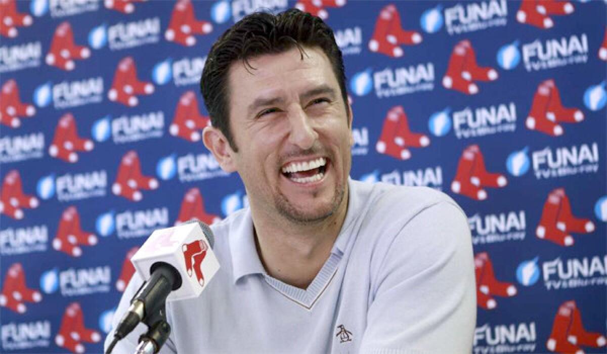 Nomar Garciaparra, who attended Bellflower-St. John Bosco High School and played three seasons for the Dodgers, has been hired as a commentator for the Dodgers' new regional sports network SportsNet LA.
