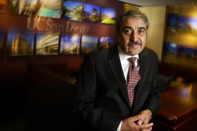 Pradeep Khosla has more than tripled UCSD's private donations since becoming chancellor in 2012.