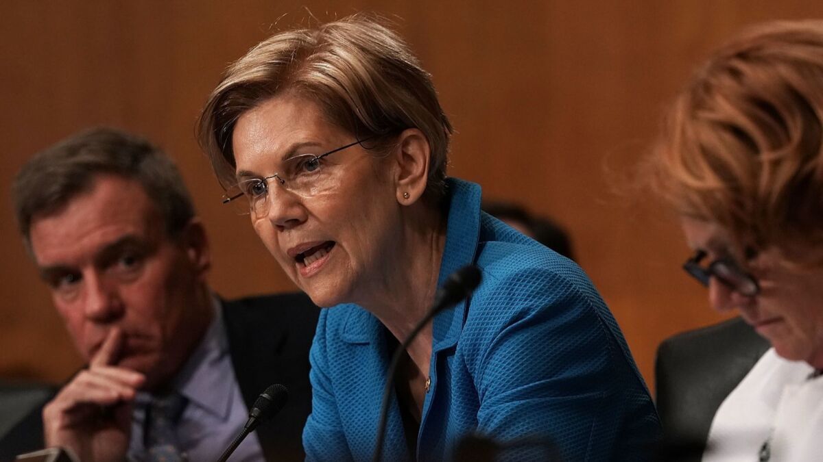 Sen. Elizabeth Warren has warned of the impact of medical expenditures on family finances and advocated expanding Social Security.