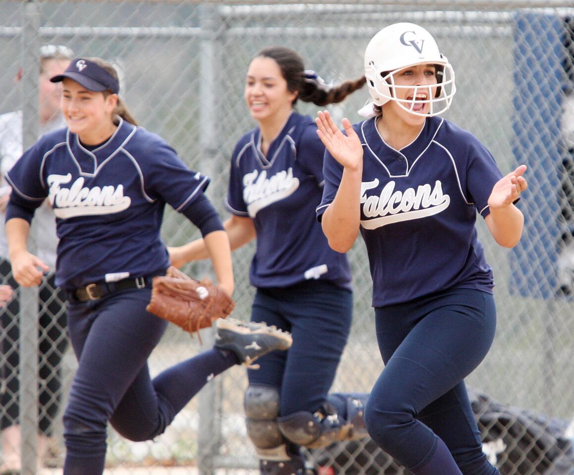 Photo Gallery: Crescenta Valley vs. Arcadia league softball