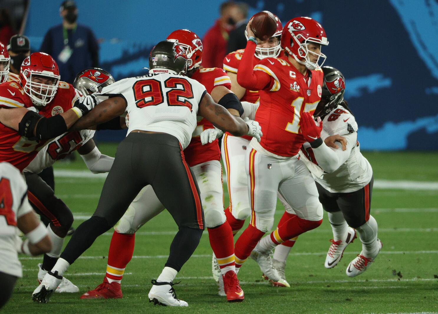 The Latest: Brady, Bucs dominate Chiefs 31-9 in Super Bowl