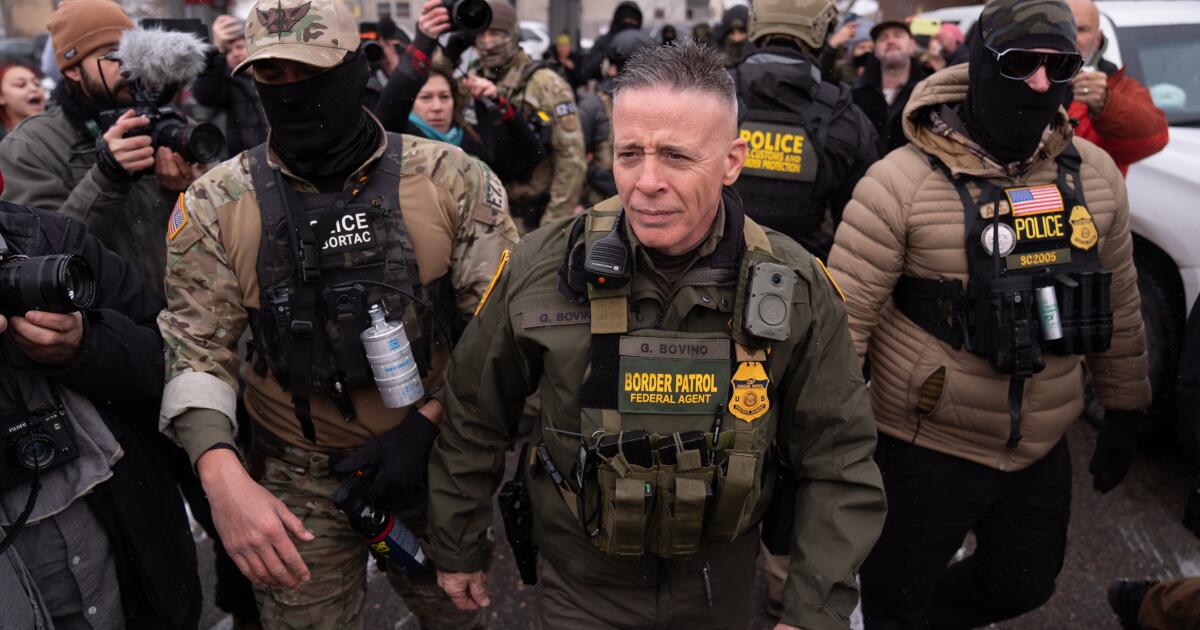 Bovino was the face of Trumps hardline immigration raids. Now his future is in question Bovino was the face of Trumps hardline immigration raids. Now his future is in question