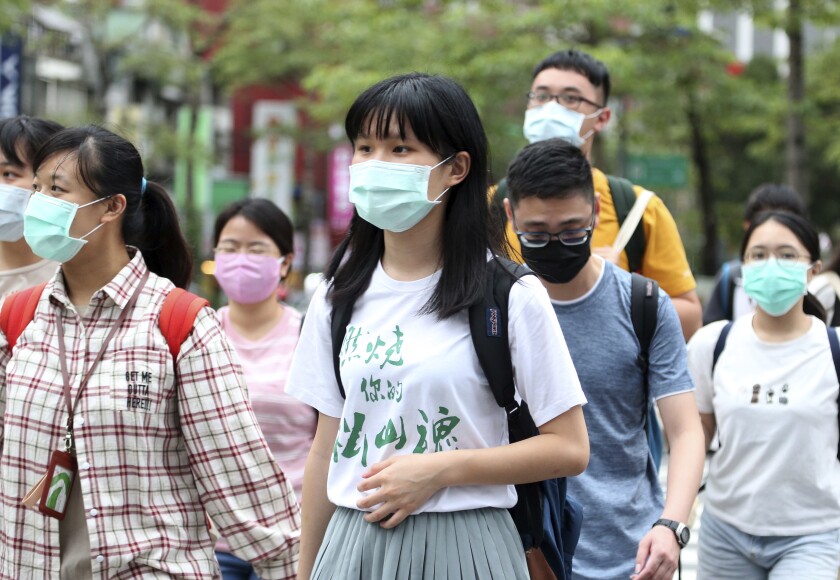 Virus Outbreak Taiwan