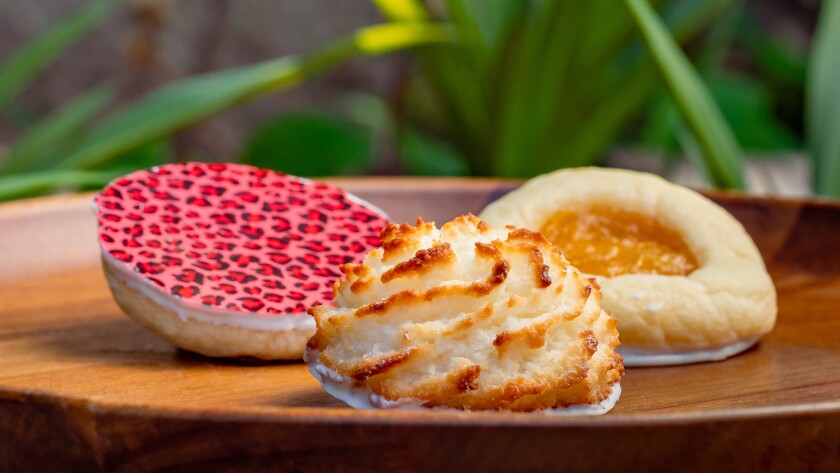 Hakuna Matata Treats, a trio of Lion King-inspired cookies.