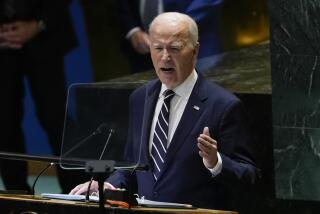 United States President Joe Biden addresses the 79th session of the United Nations General Assembly, Tuesday, Sept. 24, 2024, at UN headquarters. (AP Photo/Manuel Balce Ceneta)