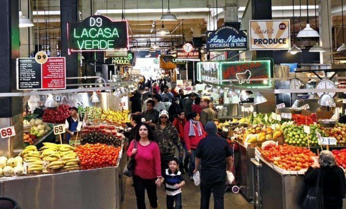Photos: Downtown L.A.'s historic Grand Central Market - Los Angeles Times