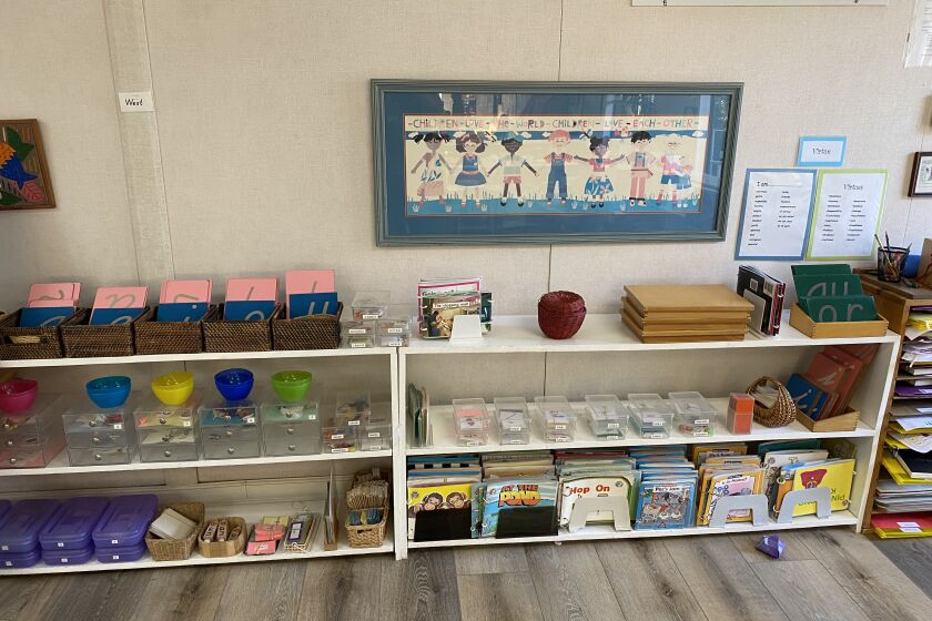 Country Montessori School classroom.