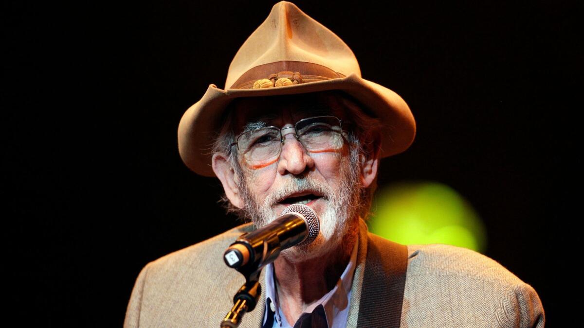 Don Williams performs during the All for the Hall concert in Nashville, Tenn. in 2012.