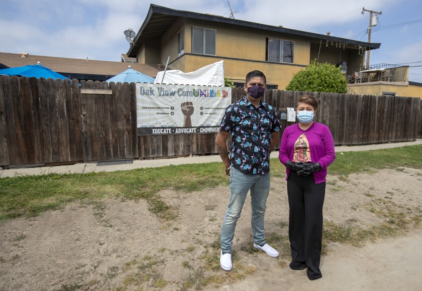 Oak View activists