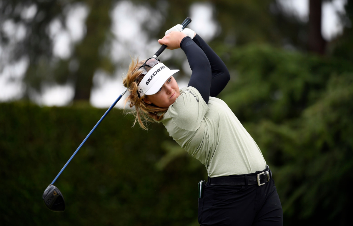 Brooke Henderson shot a four-under 67 in the final round Saturday to win by one in the HUGEL Air Premia LA Open.