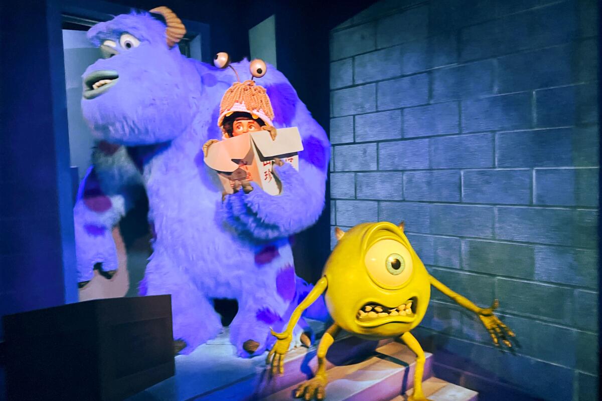 Monsters, Inc. Mike & Sulley to the Rescue! at Disneyland.