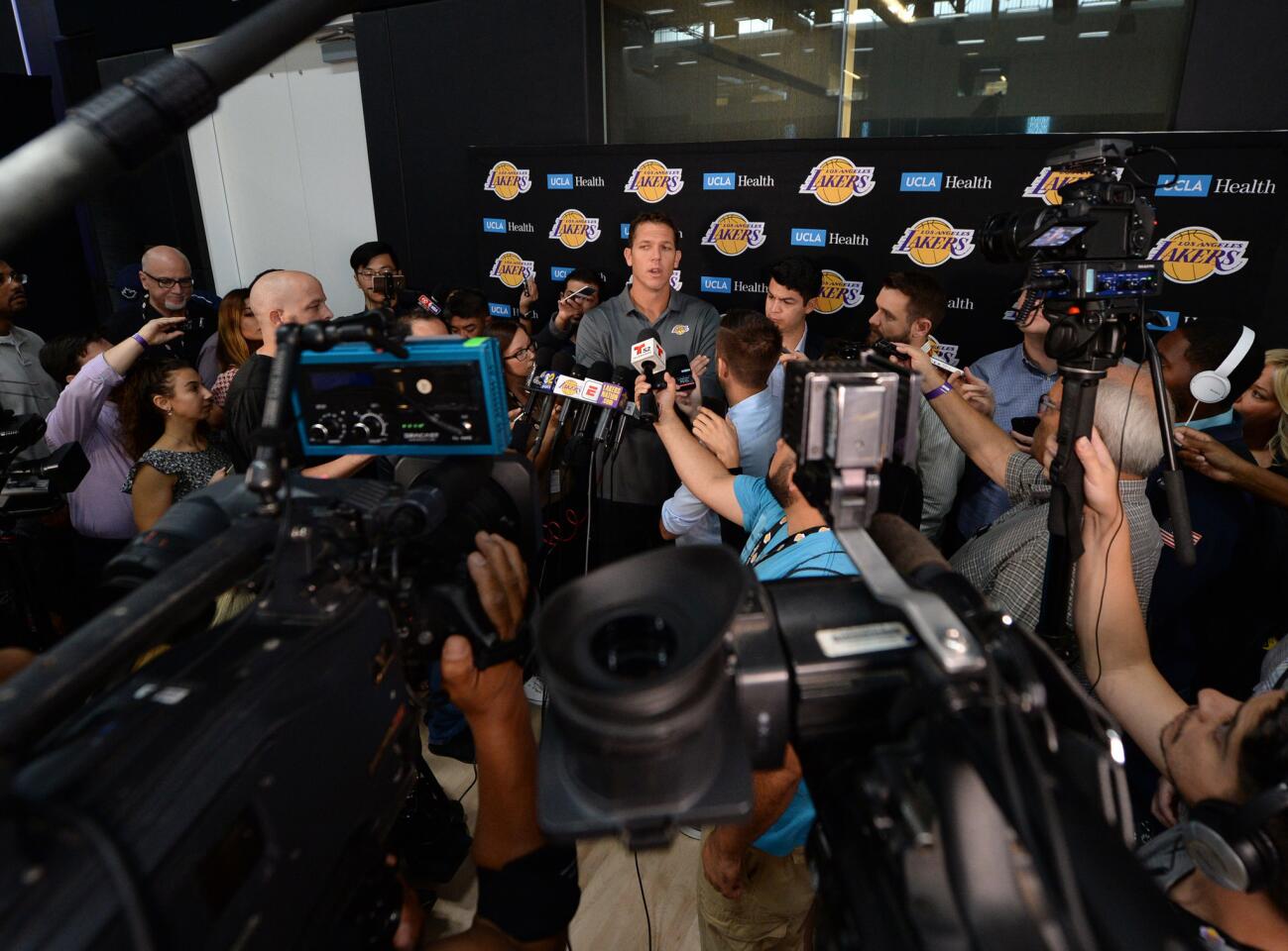 Los Angeles Lakers Media Day