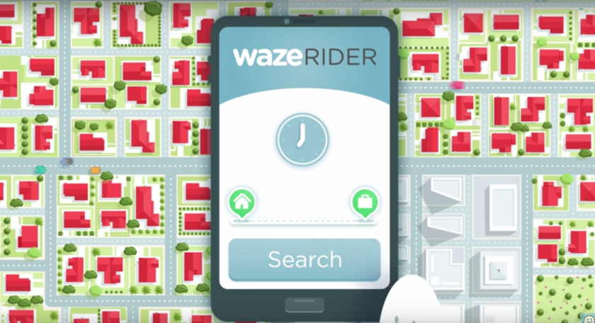 Waze Rider is a separate app that lets people coordinate carpools.