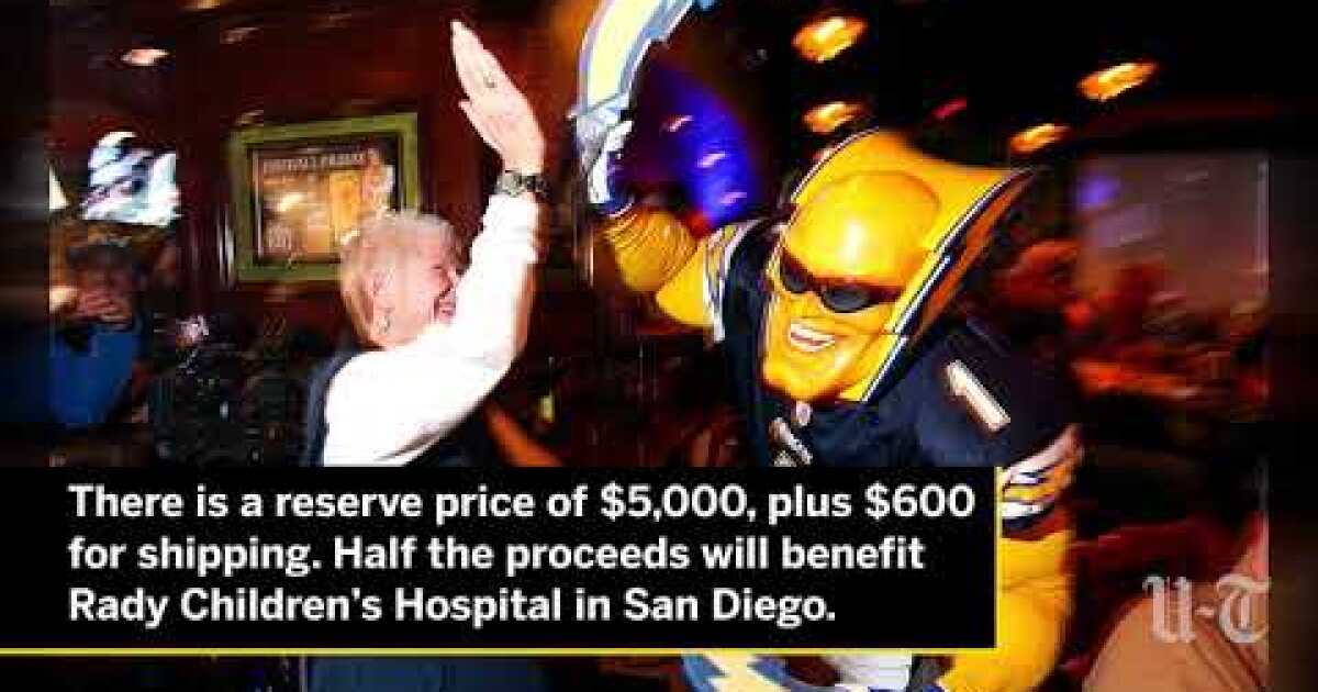 Boltman for $50,000? Ex-No. 1 Chargers Fan Again Seeking to Sell Mascot,  Rights - Times of San Diego