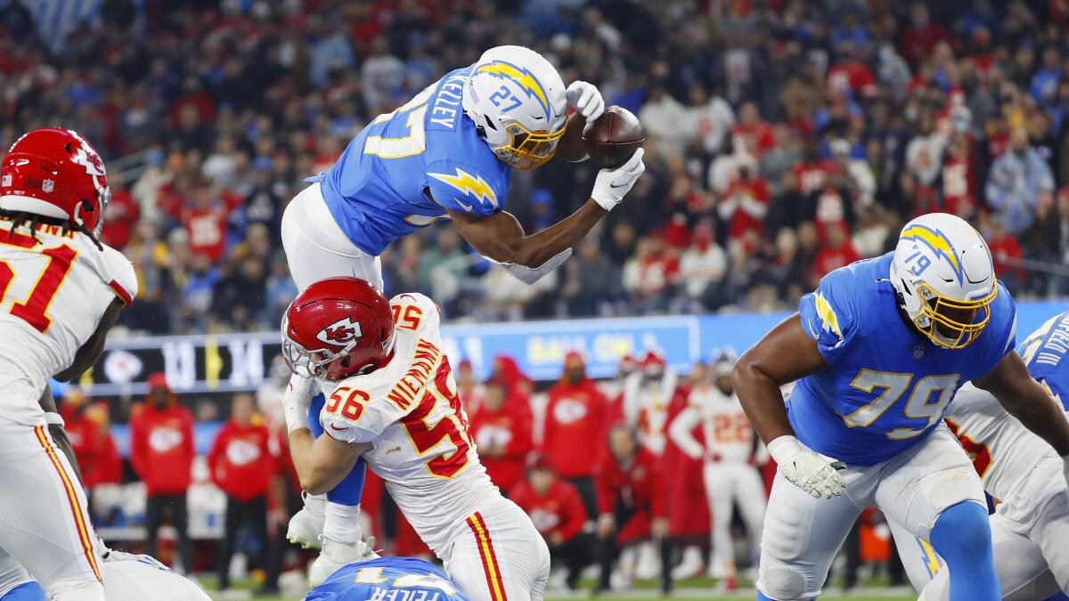 Chargers focused on Texans after tough OT loss to Chiefs - The San Diego  Union-Tribune