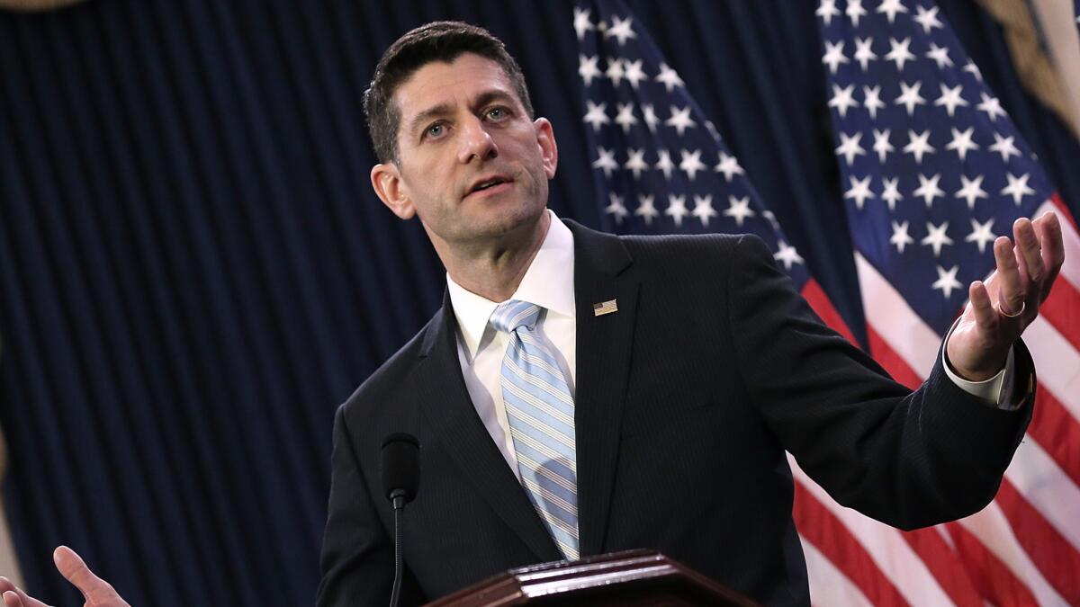 House Speaker Paul D. Ryan said of the GOP healthcare bill: "We’re making fine-tuning improvements to the bill to reflect people’s concerns, to reflect peoples’ improvements."