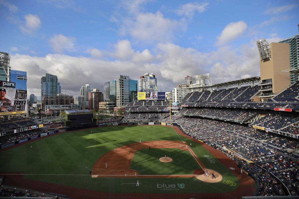 are dogs allowed at petco park