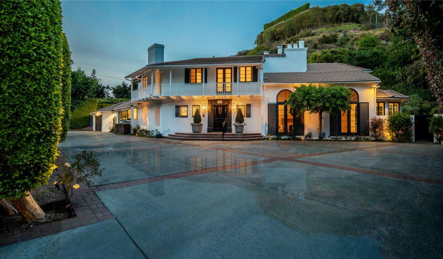 Jerry Buss' one-time Bel-Air home