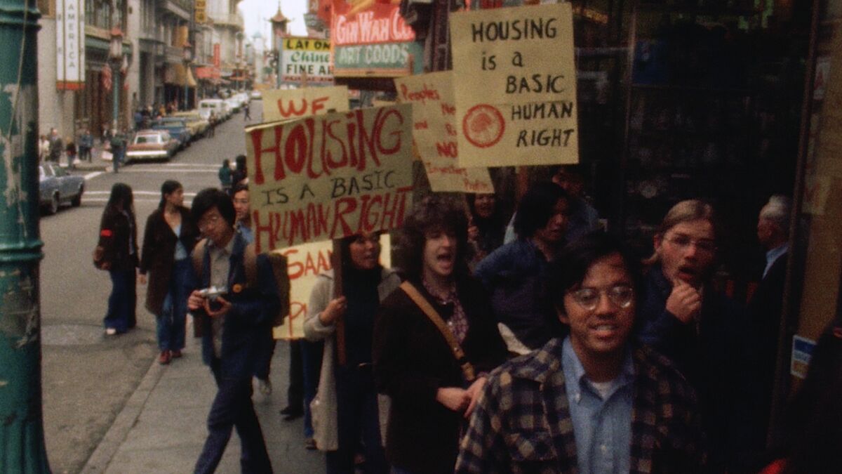 A scene from “Chinatown Rising,” which will screen at the Frida Cinema in Santa Ana and the Vista Theater in Los Angeles on Feb. 29.