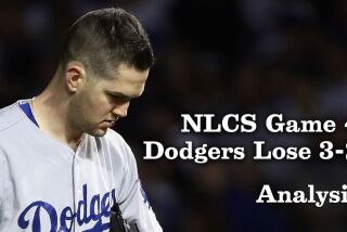 Dodgers finally lose a playoff game, but can Kershaw end the NLCS?