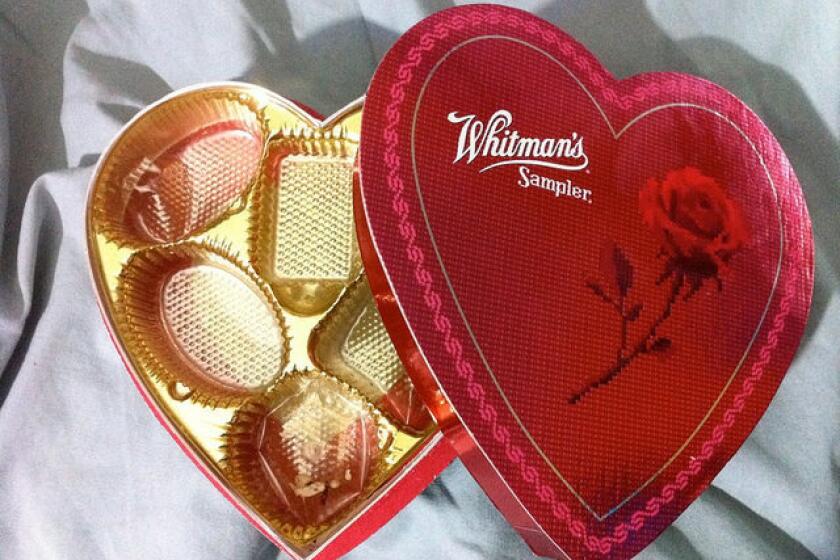 An empty box of chocolates is probably not a good sign in the home of a man attempting to lose weight.