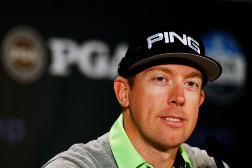 Golfer Hunter Mahan passed up a chance at winning a tournament to be there when his first child was born.