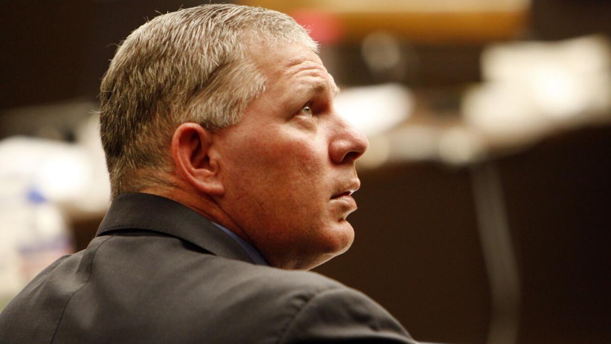 Lenny Dykstra, shown in 2012, said he spent nine hours searching through a dumpster for his $80,000 dentures last weekend.