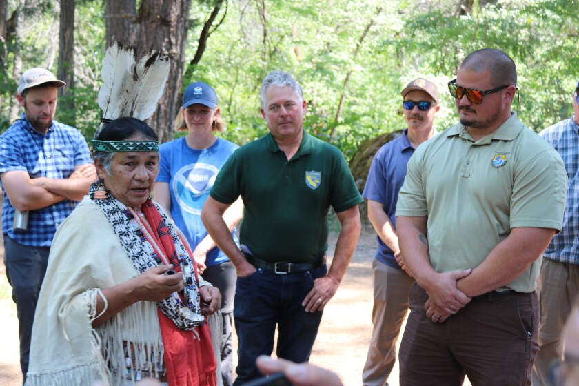 Winnemem Wintu dhief and spiritual leader Caleen Sisk