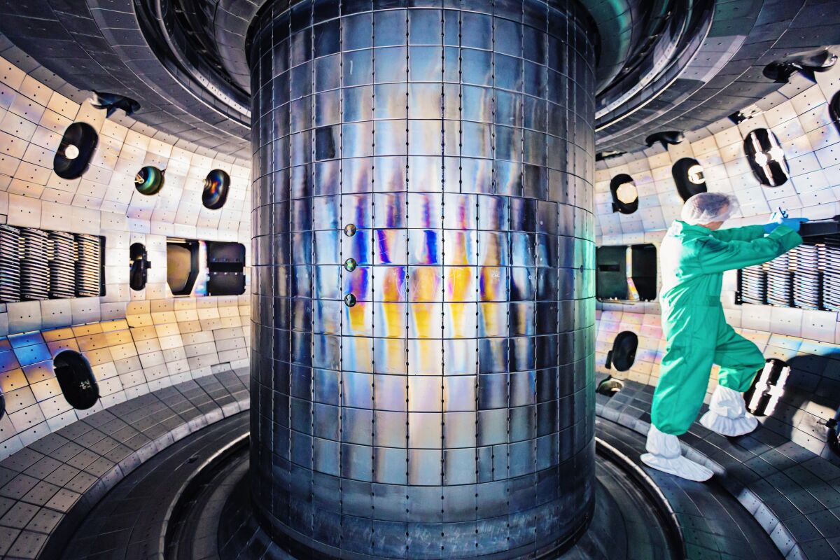 The DIII-D National Fusion Facility operated by General Atomics for the U.S. Department of Energy, is a world-class laboratory aimed at finding ways to make nuclear fusion work on a practical level as a future source of energy.
