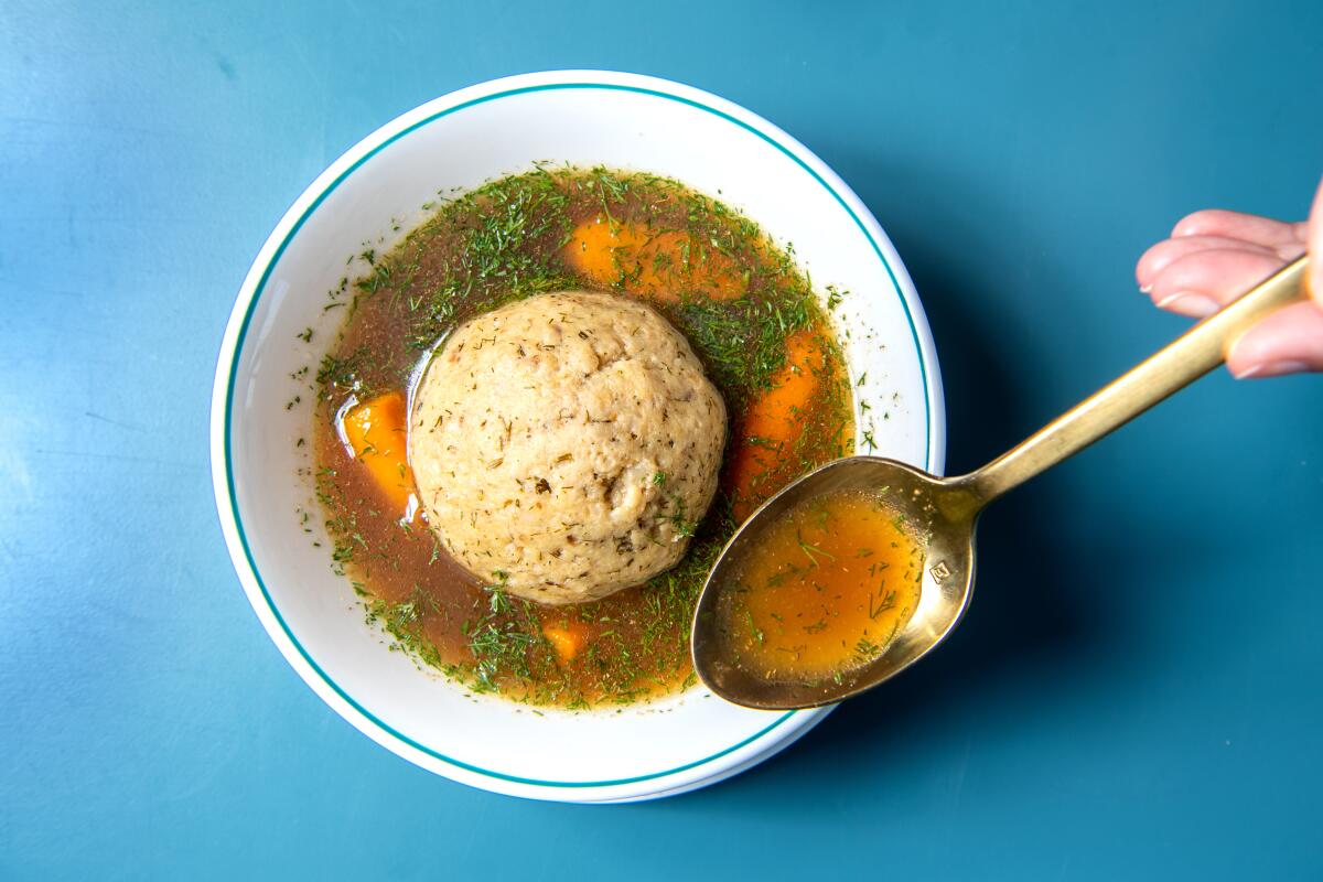 Birdie G's matzo ball soup