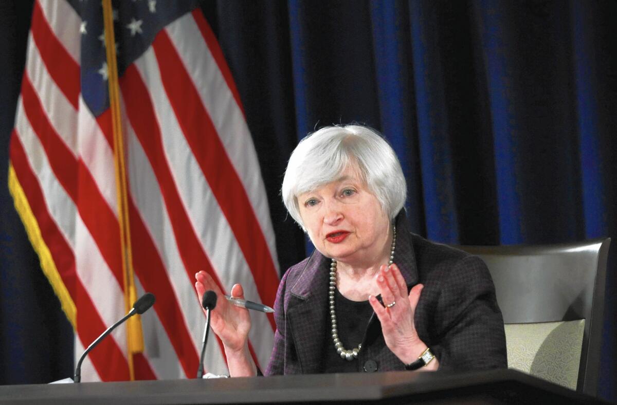 The surge in GDP occurred while the Federal Reserve under Chairwoman Janet L. Yellen was winding down its “quantitative easing” stimulus, aimed at pumping money into the economy.