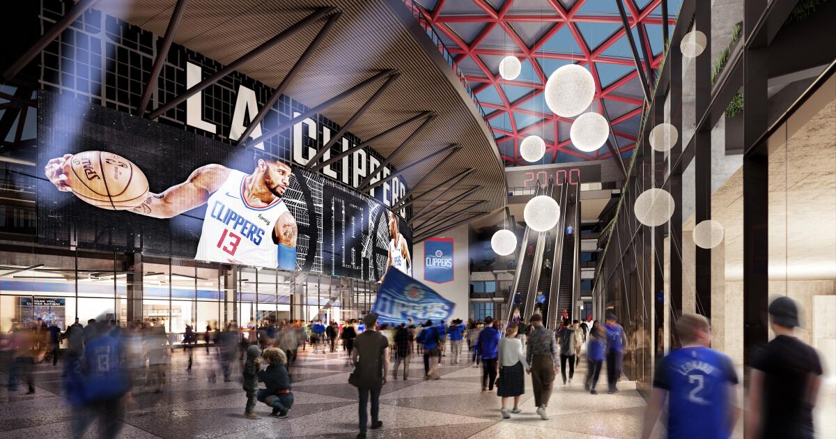 La Nouvelle Ar ne Des Clippers Intuit Dome Accueillera Le NBA All La nouvelle ar ne des clippers intuit dome accueillera le nba all