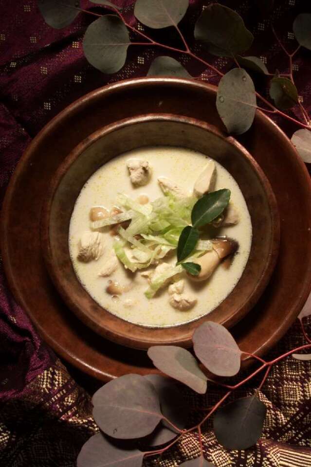 Tom Kha Gai (Coconut chicken soup)