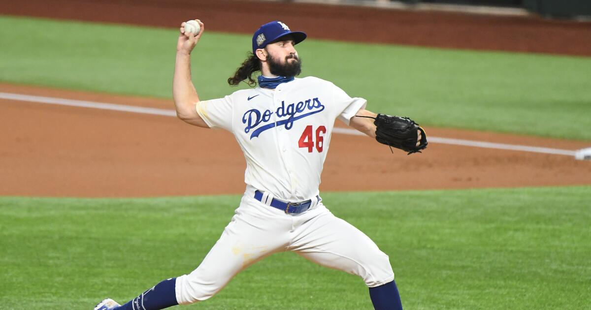 Dodgers believe pitching prospect Tony Gonsolin is really the cat's