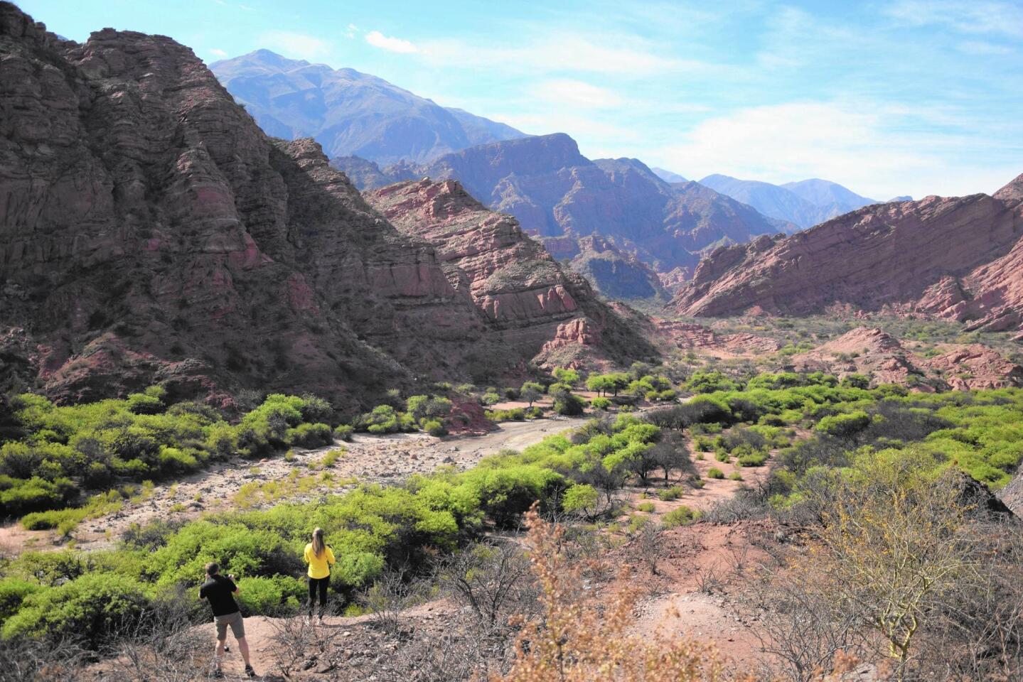 The Calchaqui Valley in northwest Argentina is a hiker’s paradise. Wine lovers have plenty to like here too.