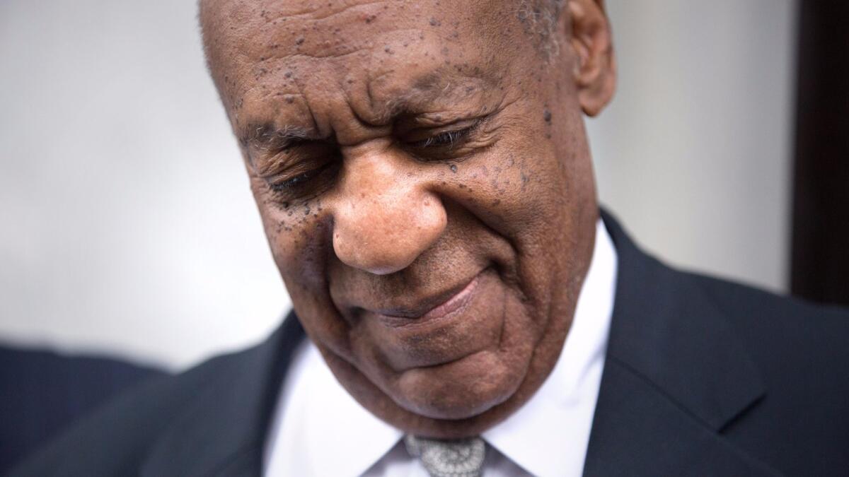 Actor and comedian Bill Cosby leaves the Montgomery County Courthouse on June 17.