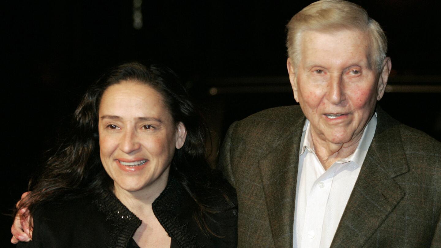 Paula Fortunato and Sumner Redstone