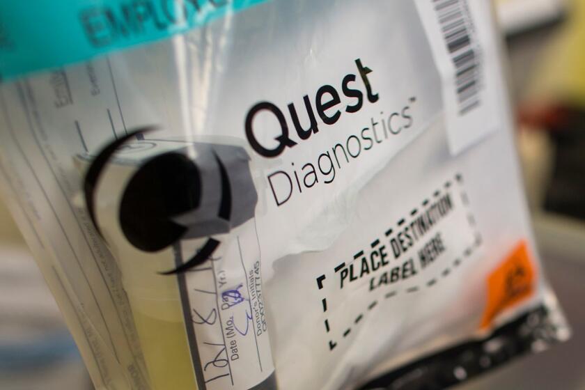 Quest Diagnostics provides lab services at about 2,200 patient centers in the United States.