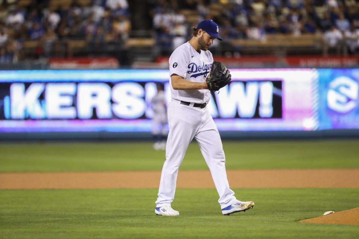 Clayton Kershaw's adherence to routine is unparalleled among Dodgers - Los  Angeles Times