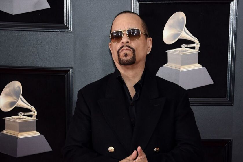 NEW YORK, NY - JANUARY 28: Recording artist Ice T attends the 60th Annual GRAMMY Awards at Madison Square Garden on January 28, 2018 in New York City. (Photo by Jamie McCarthy/Getty Images) ** OUTS - ELSENT, FPG, CM - OUTS * NM, PH, VA if sourced by CT, LA or MoD **