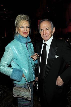 Ben Gazzara with his wife Elke in 2011. Elke, his third wife, saved his life, Gazzara had said. See obituary