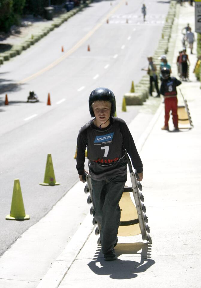 Photo Gallery: Kate Hansen comes home to La Canada with the U.S.A. Luge Slider Search team