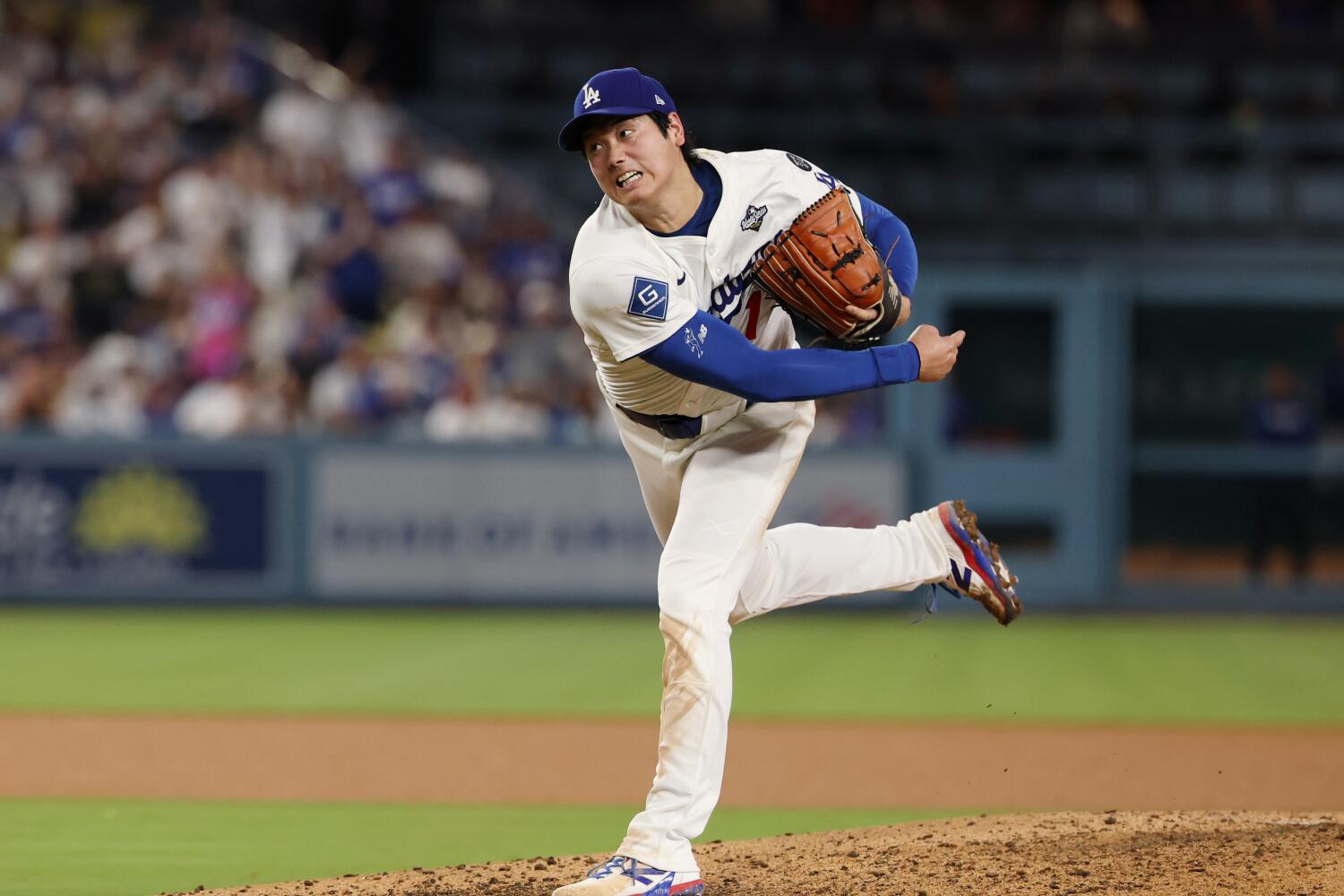 Los Angeles, CA, October, 28, 2025:Los Angeles Dodgers two-way player Shohei Ohtani.