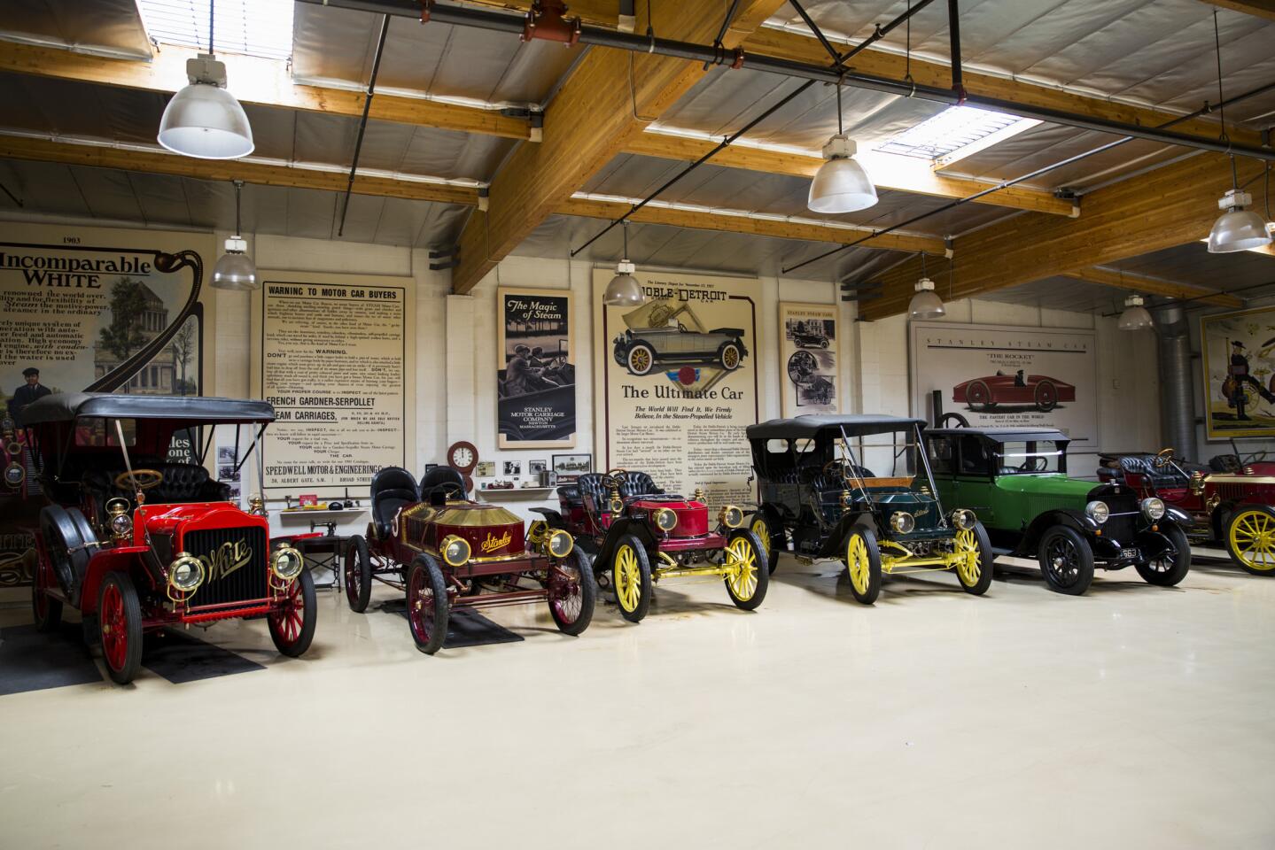 A visit to Jay Leno's garage