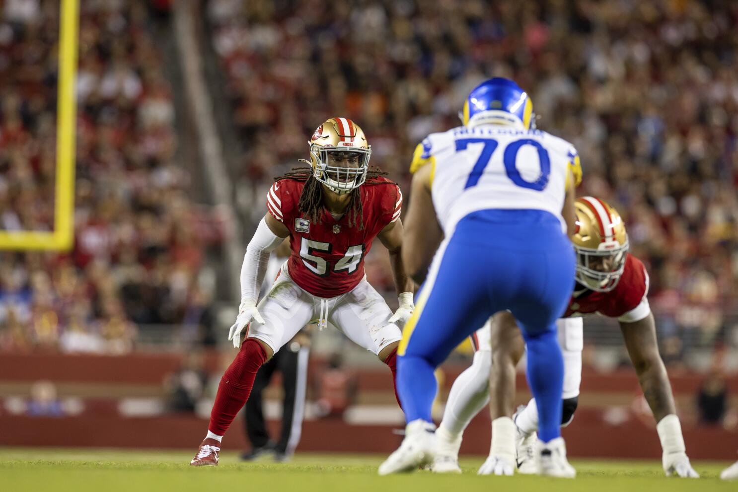 Fred Warner, 49ers looking to extend mastery of Rams - The San Diego  Union-Tribune