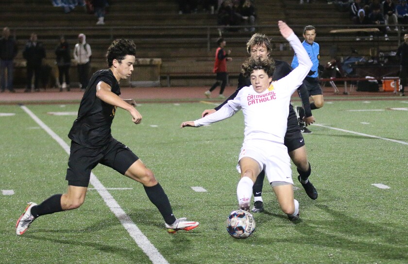 Cathedral Catholic junior Kyler Quackenbush.