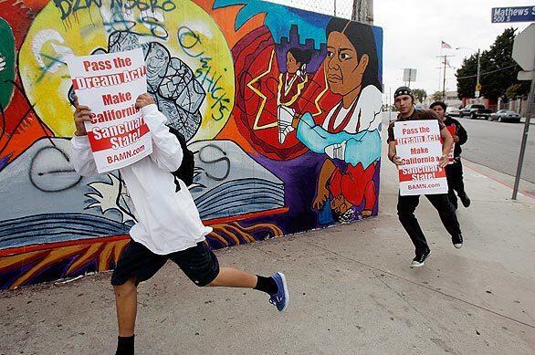 Southland May Day rallies - students