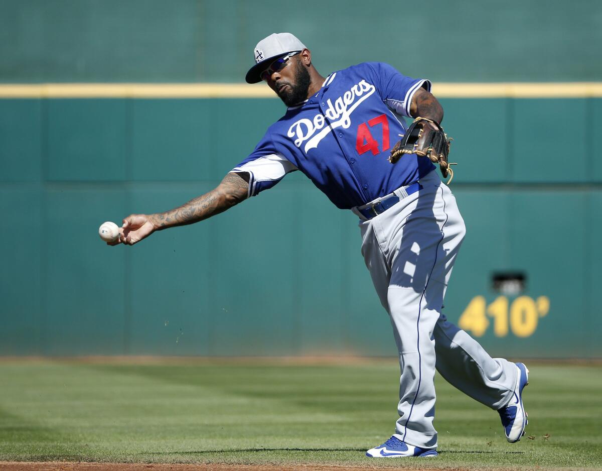 Dodgers second baseman Howie Kendrick will play his first game as a visitor in Angel Stadium during the exhibition Freeway Series.