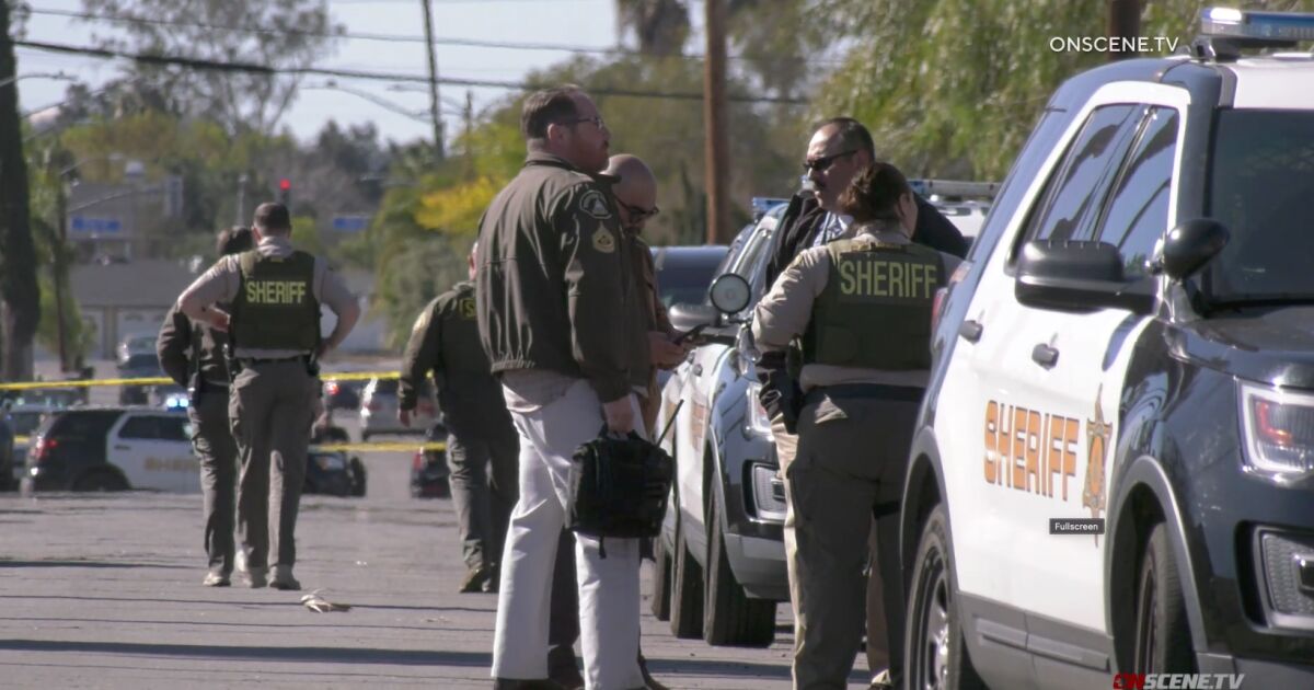 Riverside County deputies kill ‘mentally disturbed’ man who allegedly wielded spiked bat