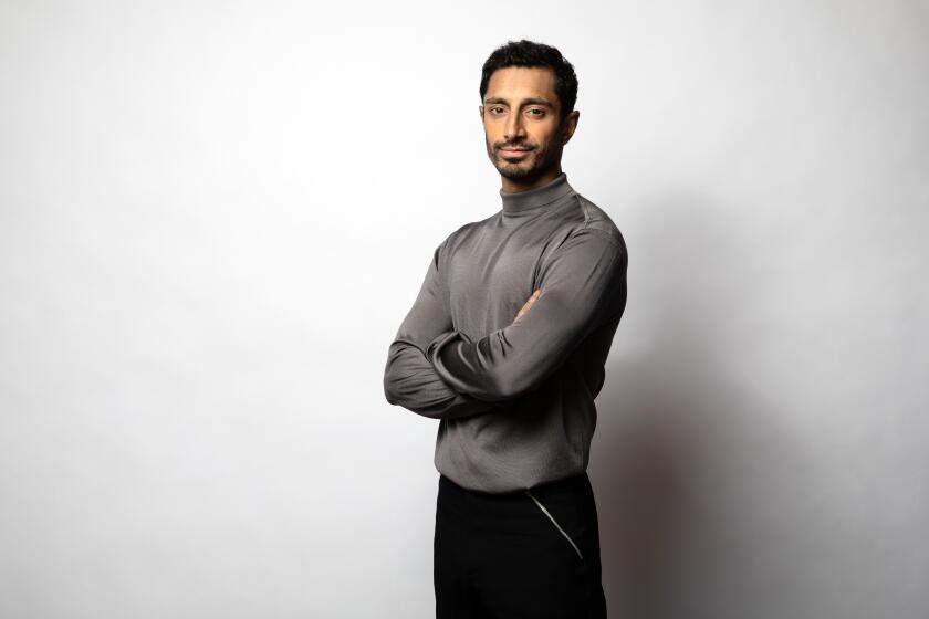 SANTA MONICA, CA - NOVEMBER 30: Actor Riz Ahmed is photographed in promotion of his upcoming film, "Sound of Metal," at the Oceana hotel, in Santa Monica, CA, Monday, Nov. 30, 2020. In this Amazon Prime Video, Ahmed portrays a drummer that experiences increasing hearing loss and the struggles associated with figuring out how to keep living. (Jay L. Clendenin / Los Angeles Times)
